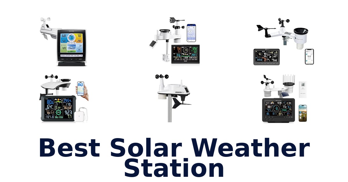 Best Solar Weather Station
