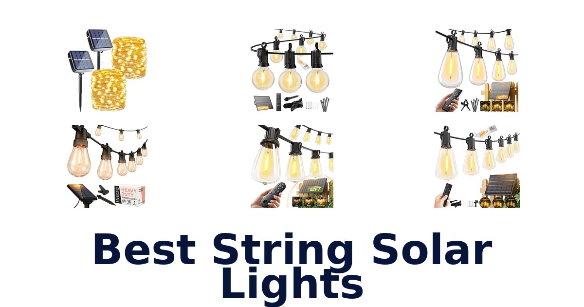 Best String Solar Lights