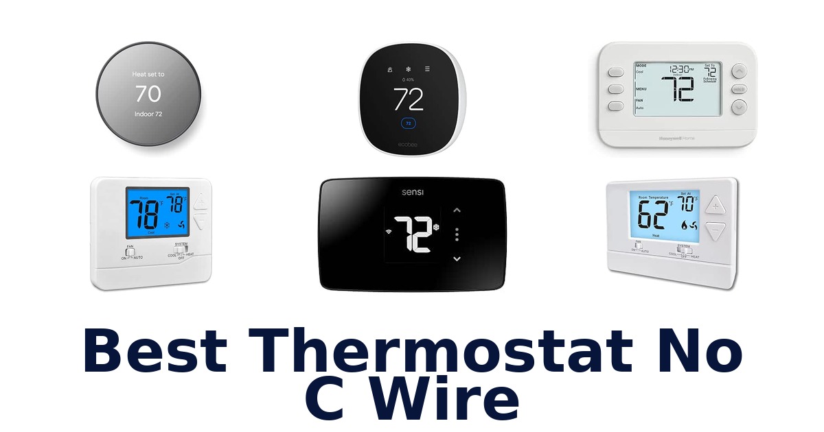 Best Thermostat No C Wire