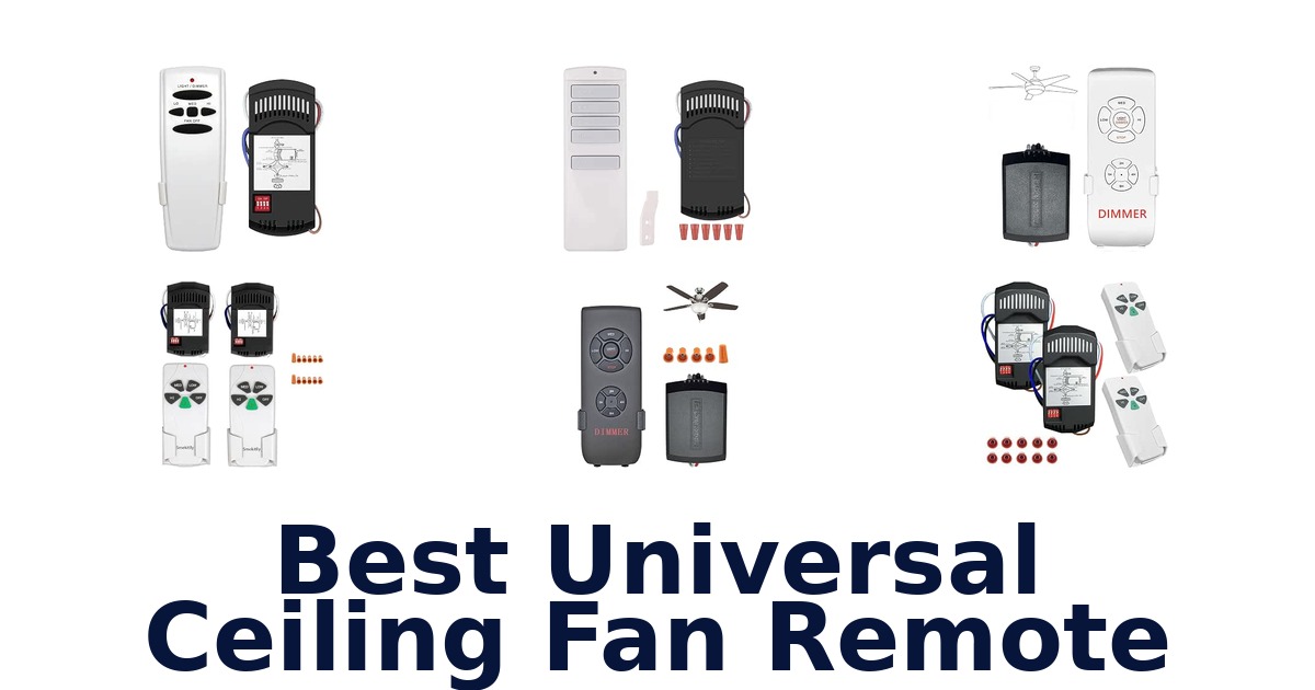 Best Universal Ceiling Fan Remote
