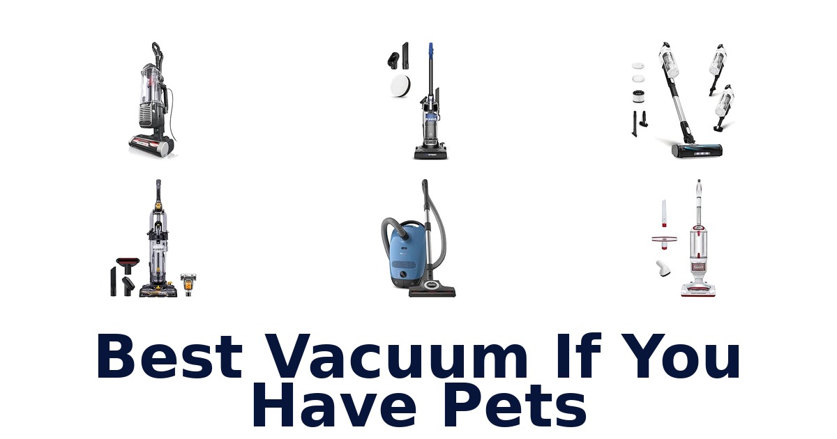 Best Vacuum If You Have Pets