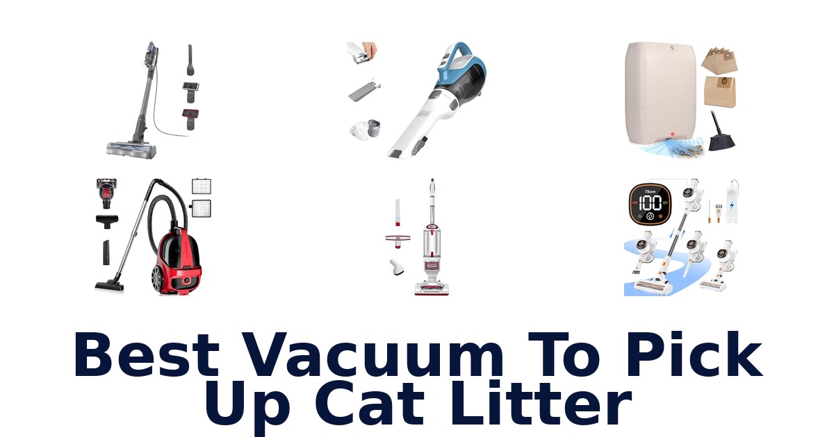 Best Vacuum To Pick Up Cat Litter