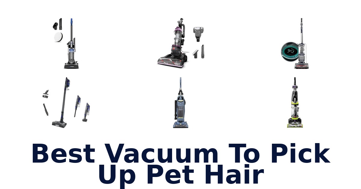 Best Vacuum To Pick Up Pet Hair