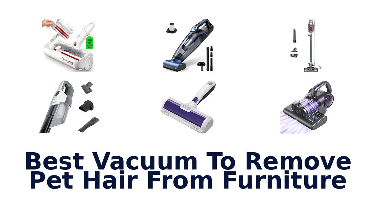 Best Vacuum To Remove Pet Hair From Furniture