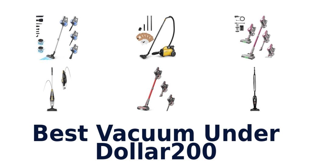 Best Vacuum Under Dollar200