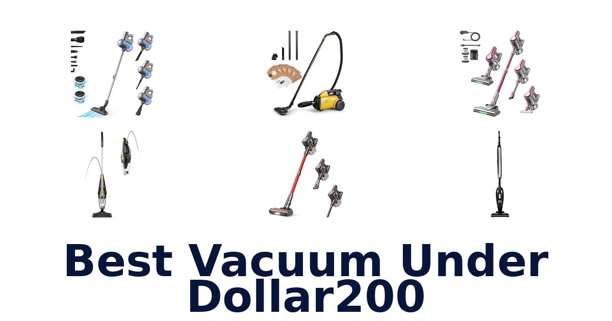 Best Vacuum Under Dollar200