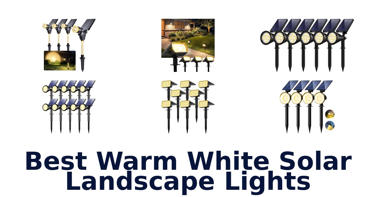 Best Warm White Solar Landscape Lights