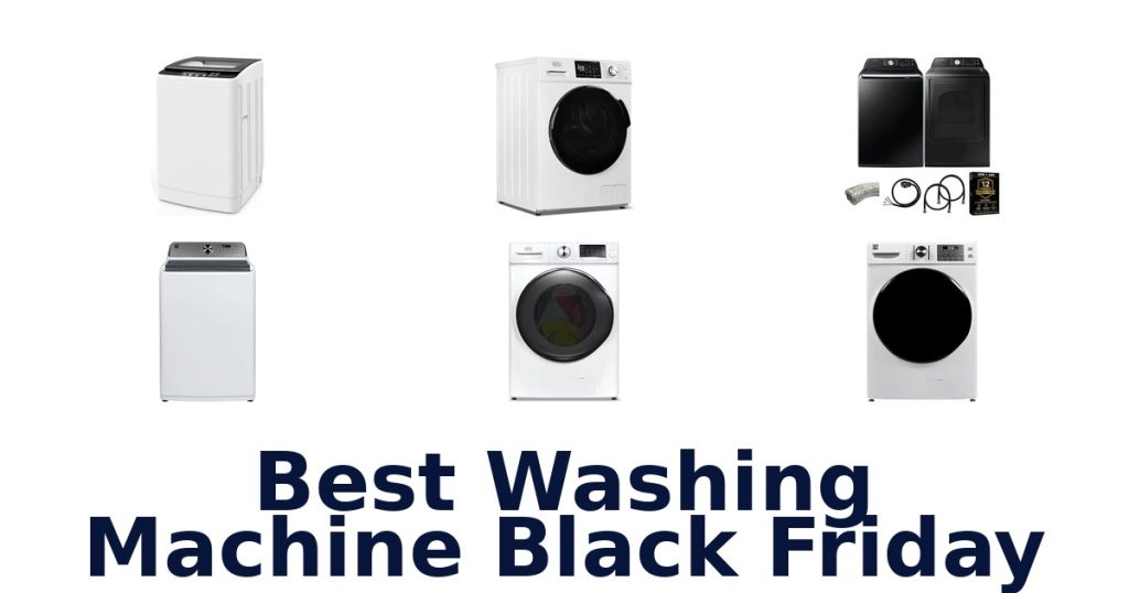 Best Washing Machine Black Friday