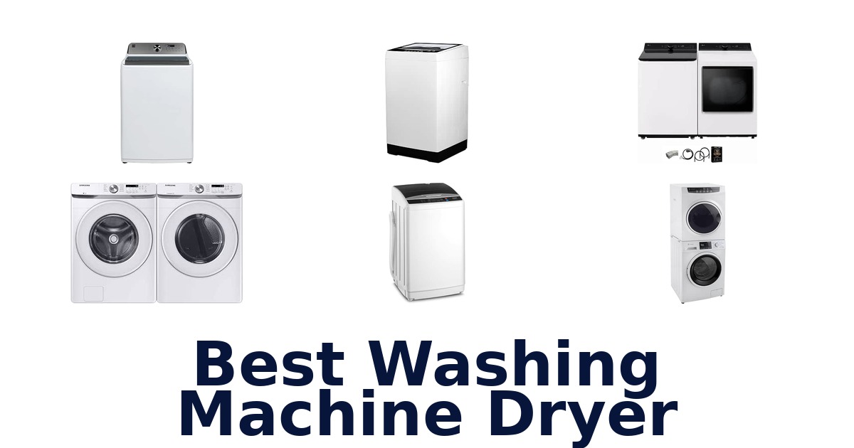 Best Washing Machine Dryer
