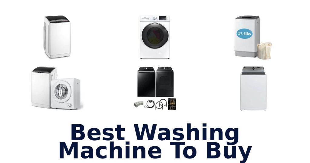 Best Washing Machine To Buy