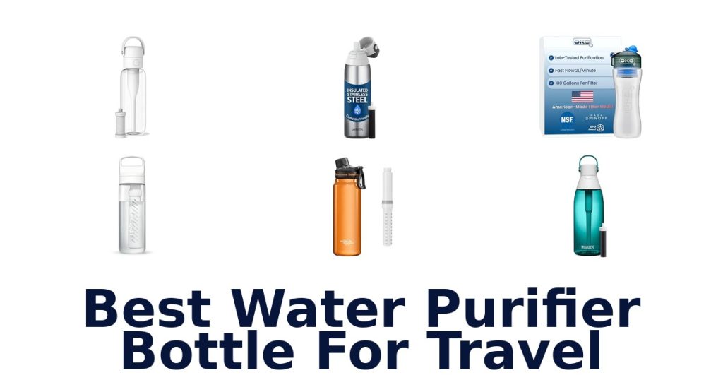 Best Water Purifier Bottle For Travel