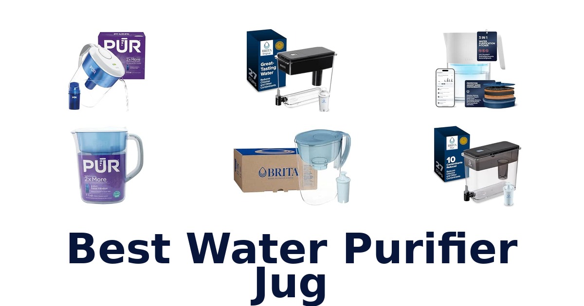 Best Water Purifier Jug