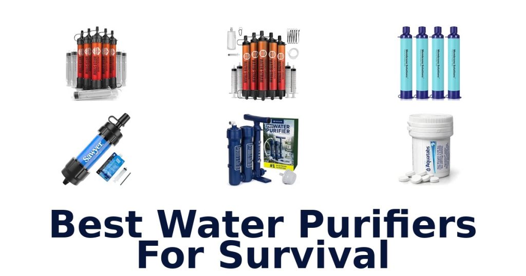 Best Water Purifiers For Survival