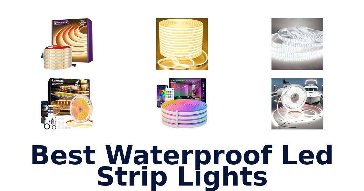 Best Waterproof Led Strip Lights