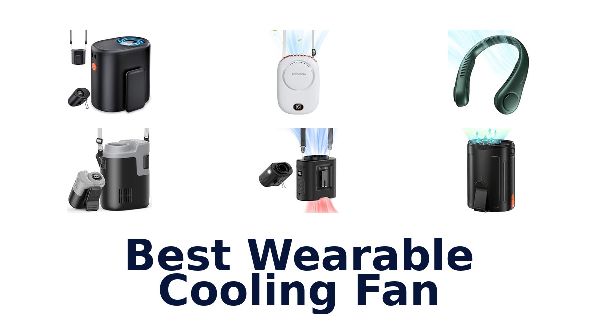 Best Wearable Cooling Fan