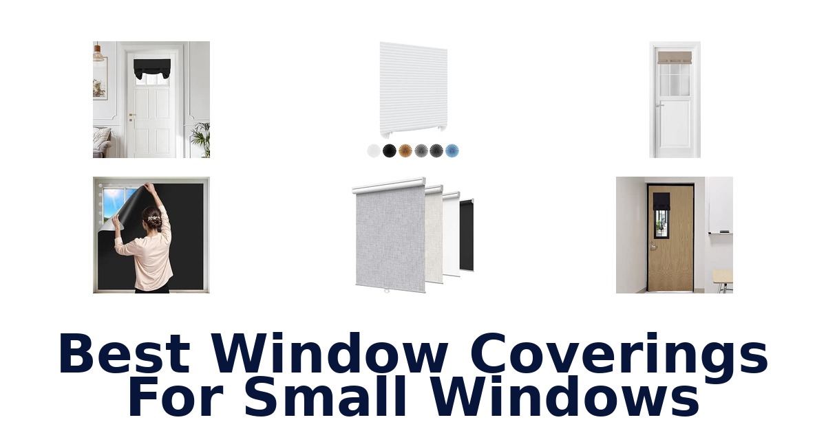 Best Window Coverings For Small Windows