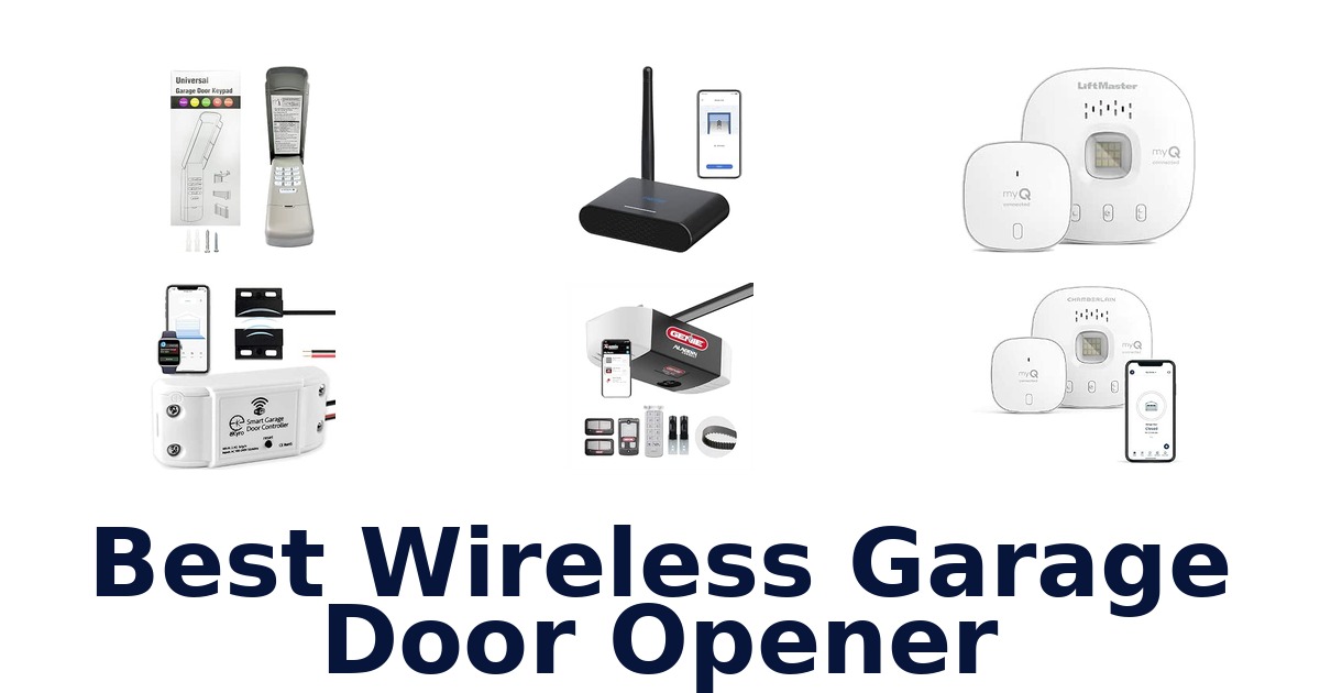 Best Wireless Garage Door Opener