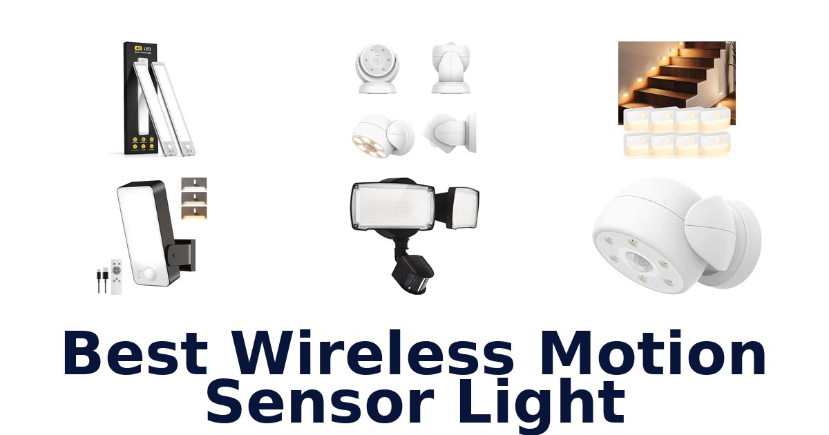 Best Wireless Motion Sensor Light