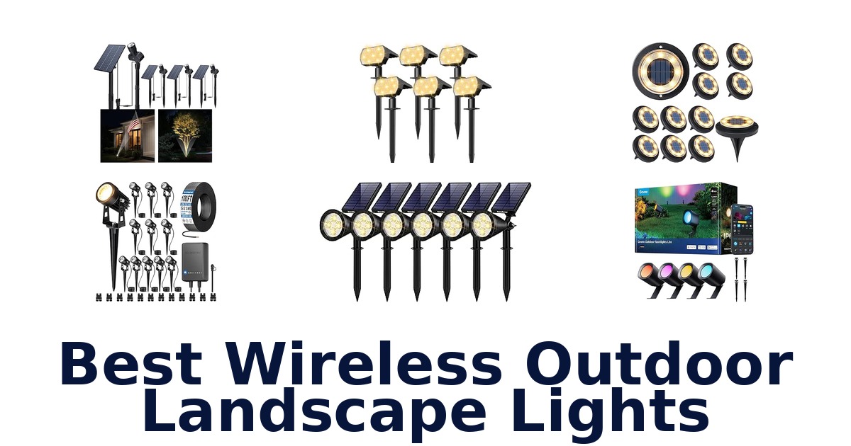 Best Wireless Outdoor Landscape Lights