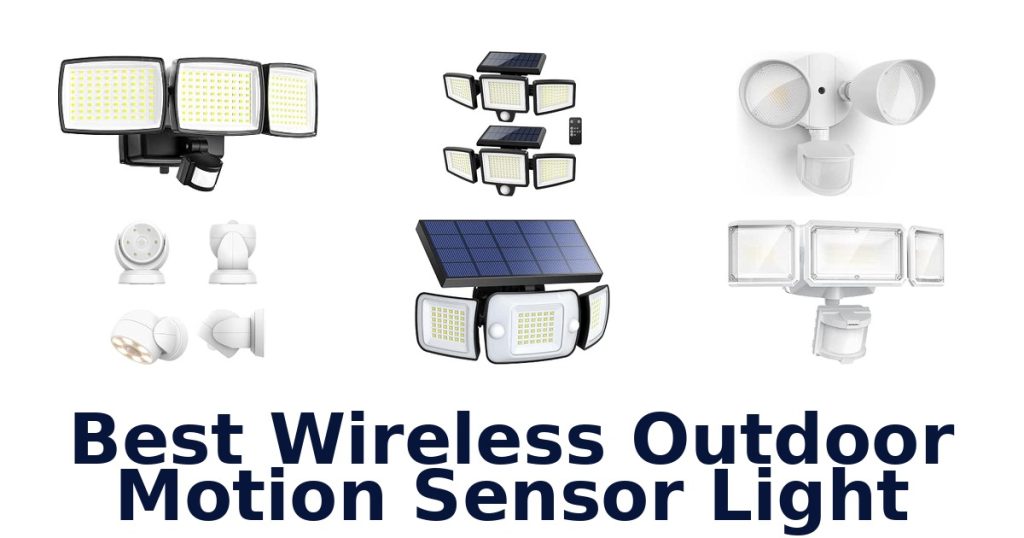 Best Wireless Outdoor Motion Sensor Light
