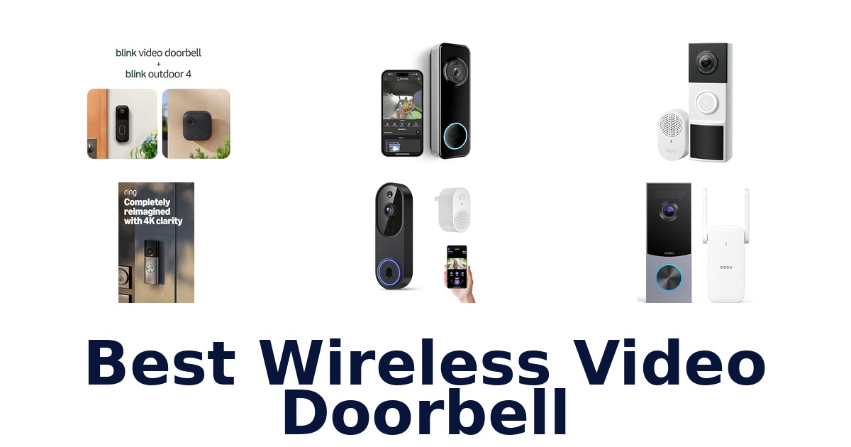 Best Wireless Video Doorbell