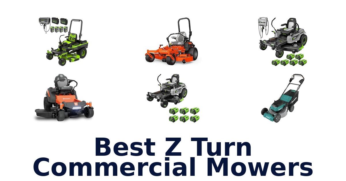 Best Z Turn Commercial Mowers