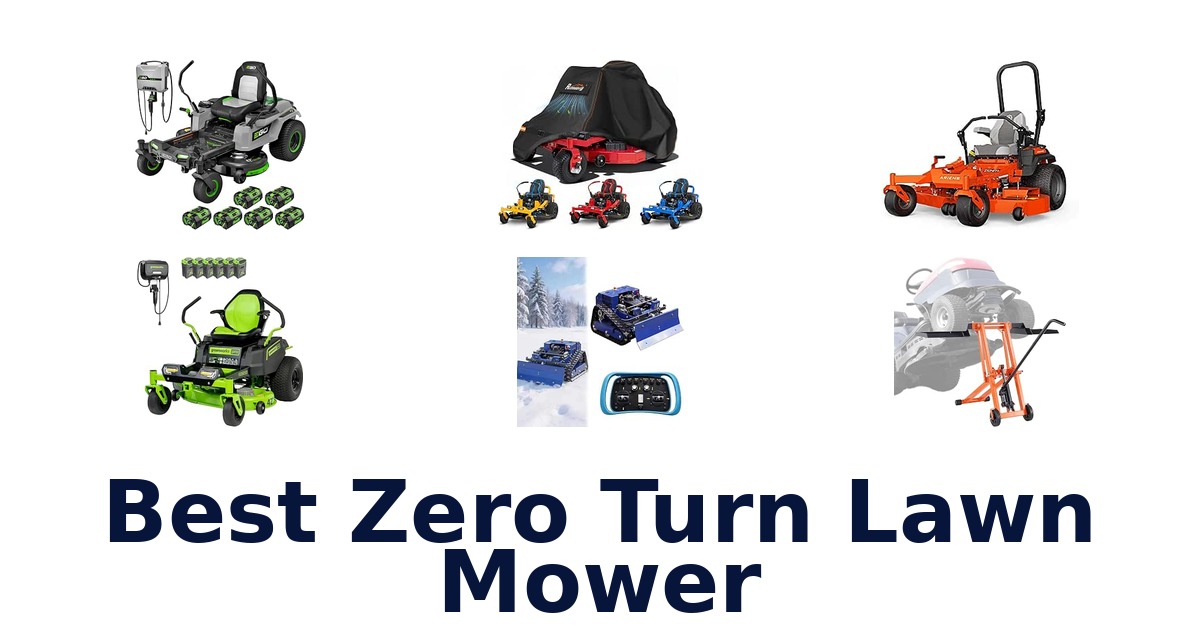 Best Zero Turn Lawn Mower
